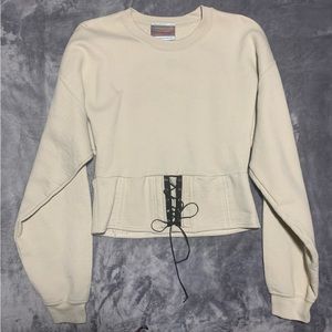 Urban Renewal Corset Sweatshirt
